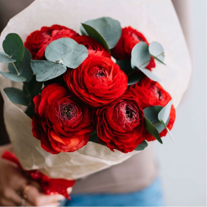 Букет ранункулюсов  в Симферополи