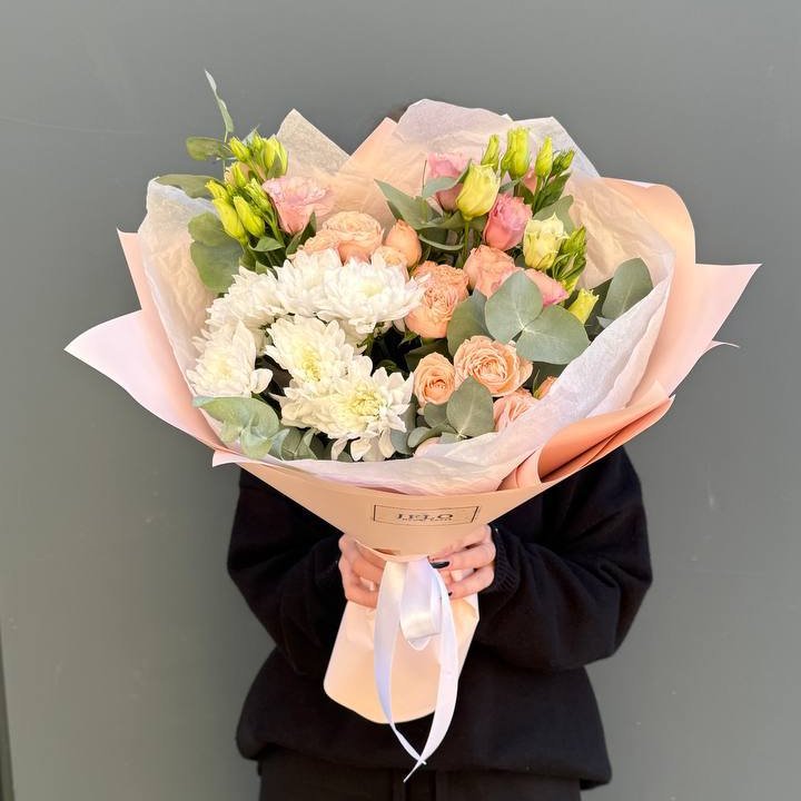 Букет "Персиковая нежность" в Симферополи