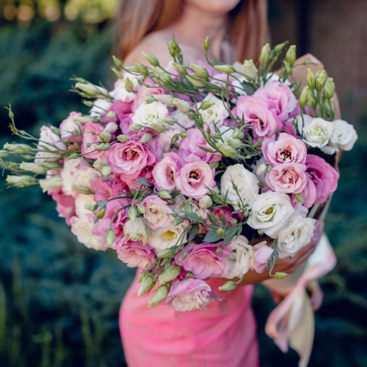 Букет эустом №1  в Симферополи