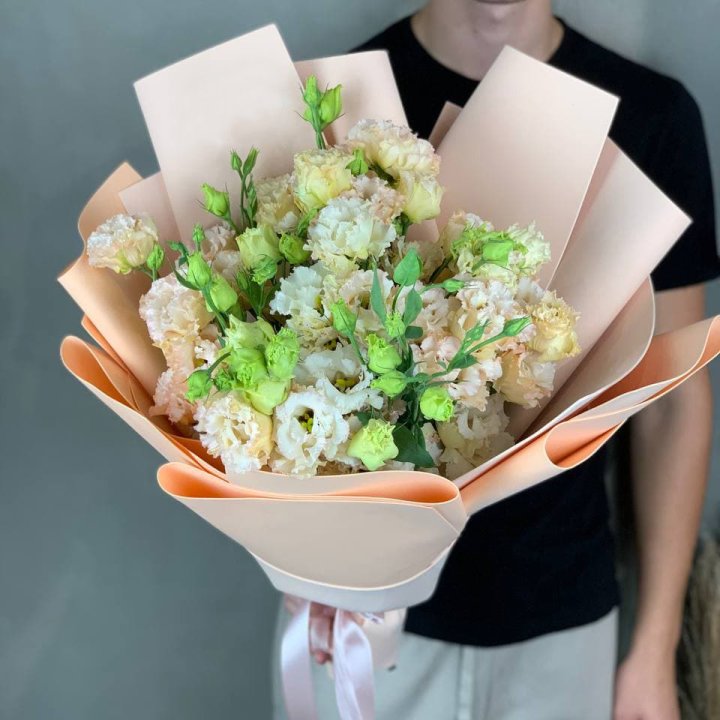 Букет эустом "Крем" в Симферополи