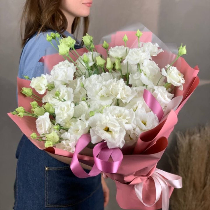 Букет эустом "Пудра" в Симферополи