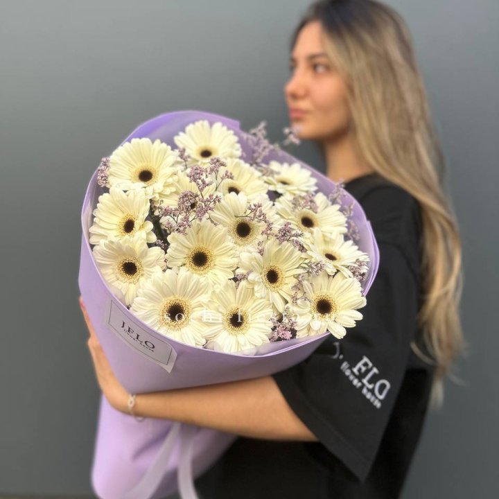 Букет голландских гербер "Лавандер" в Симферополи