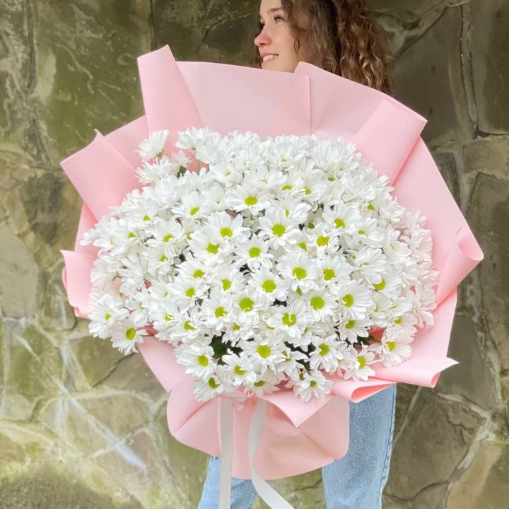  Букет хризантем "Крем" в Симферополи