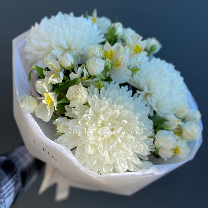 Букет из хризантем "Миранда" в Симферополи