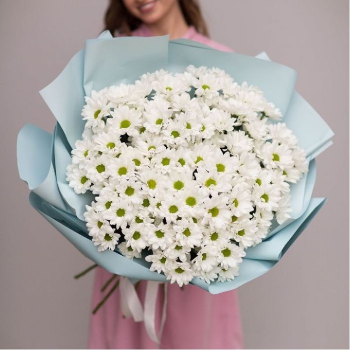  Букет хризантем "Бон-бон" в Симферополи