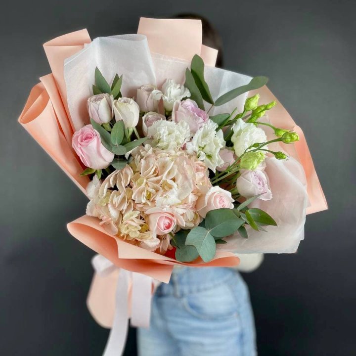 Букет с гортензией "Клодс" в Симферополи