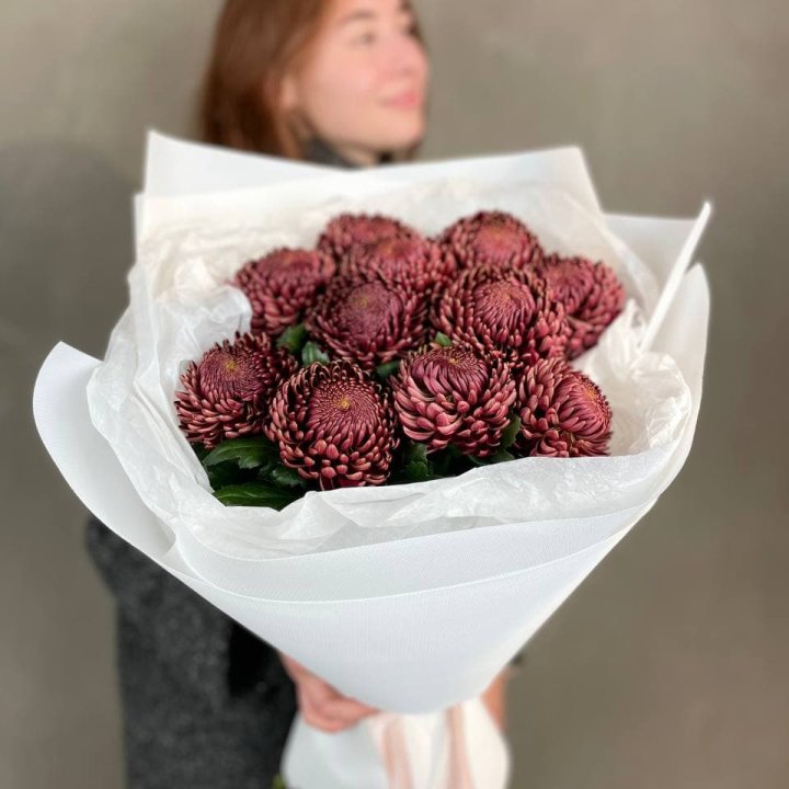 Букет хризантем "Касиопия" в Симферополи