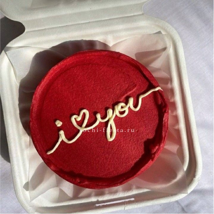 Бенто-торт "Я тебя люблю бесконечно" в Симферополи