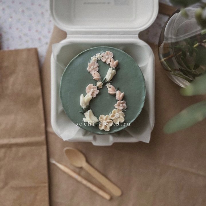 Бенто-торт "8 марта" green  в Симферополи