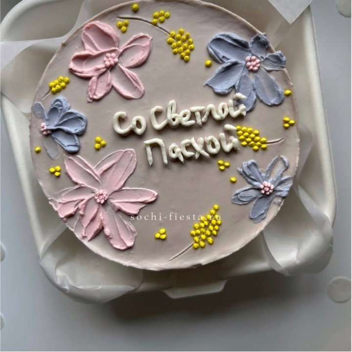 Бенто-торт "Светлой Пасхи" 3 в Симферополи
