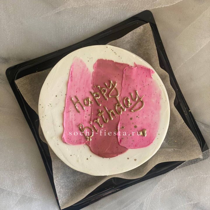 Бенто-торт "С днём рождения" пастель в Симферополи