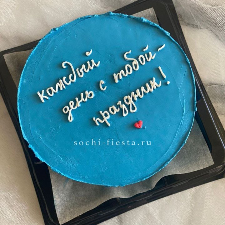 Бенто-торт "Каждый день с тобой праздник"  в Симферополи