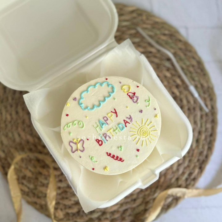 Бенто-торт "С днем рождения!"  в Симферополи