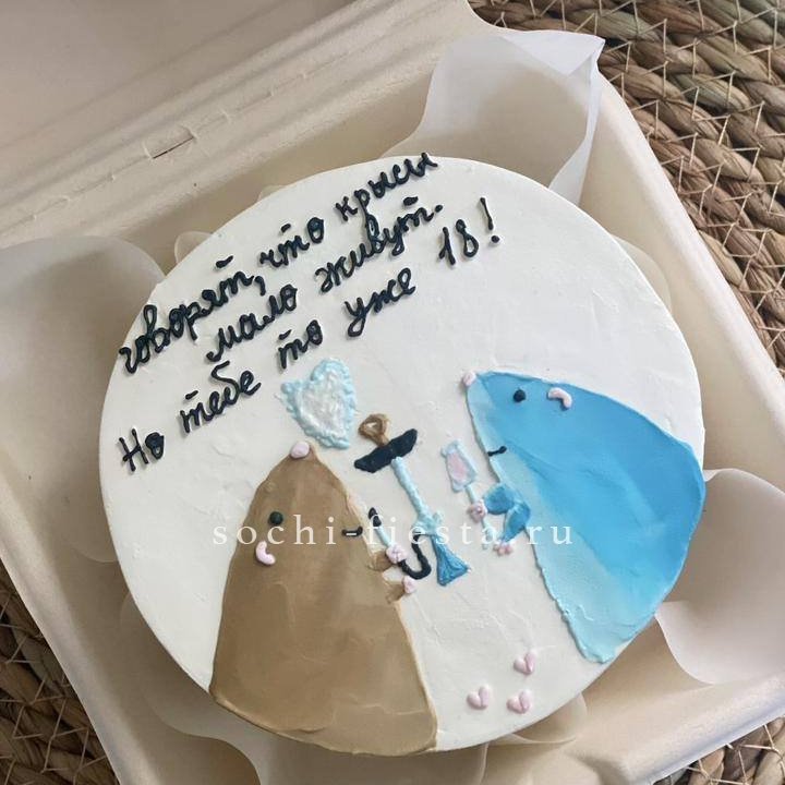 Бенто-торт "Крысы"  в Симферополи