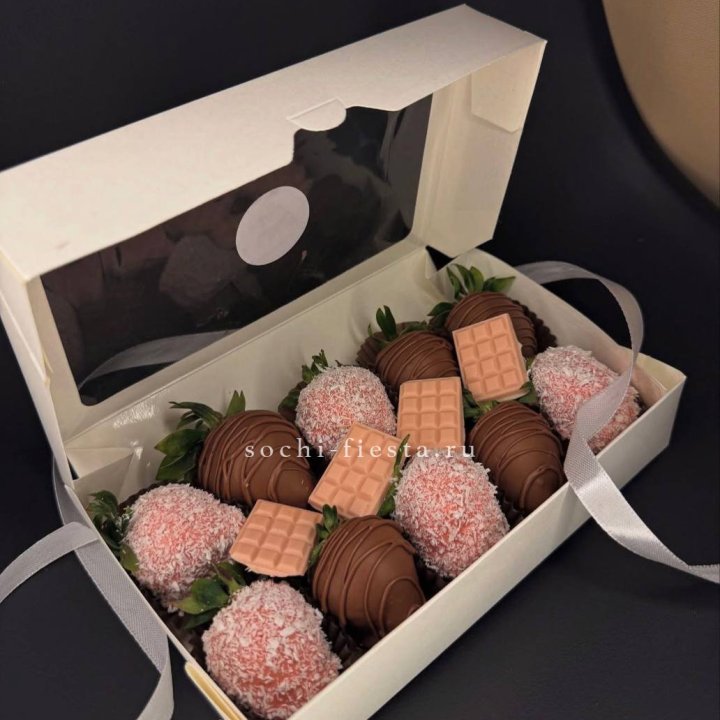 Клубника в шоколаде 10 ягод №2 в Симферополи