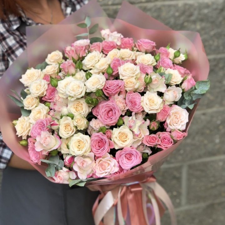 21 кустовая роза в Симферополи