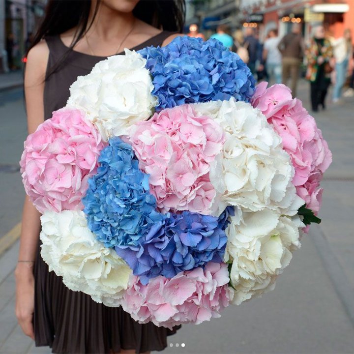 Букет гортензий "Инь-Янь" в Симферополи