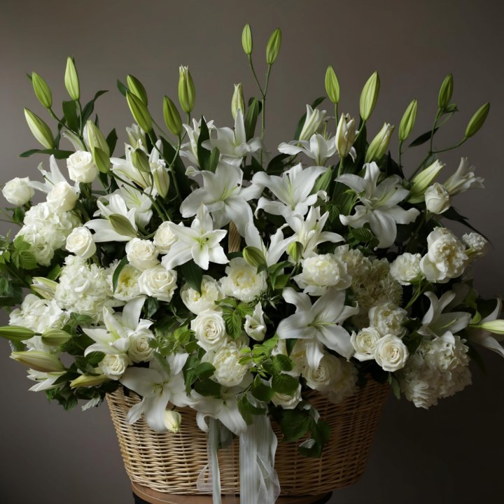 Цветочная корзина макси №3 в Симферополи