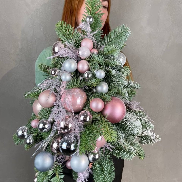 Новогодняя елочка "Розе голд" в Симферополи
