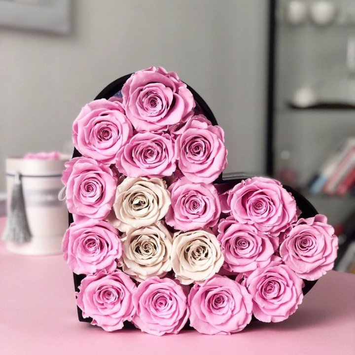 Сердце из роз в Симферополи