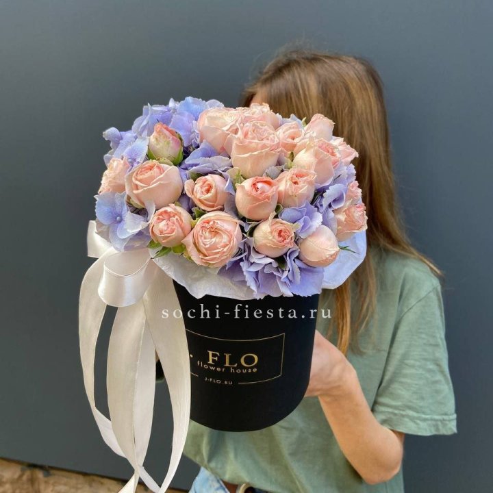 Бокс бомбастик и гортензия в Симферополи