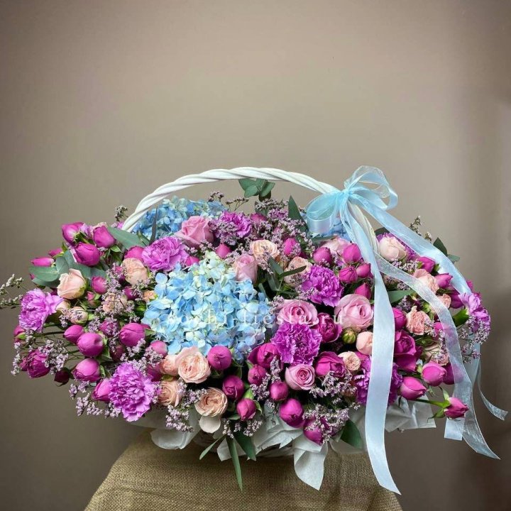 Авторская корзина "Лавандерия" в Симферополи