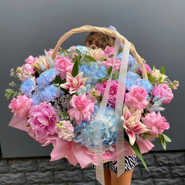 Яркая корзина "Летнее настроение" в Симферополи