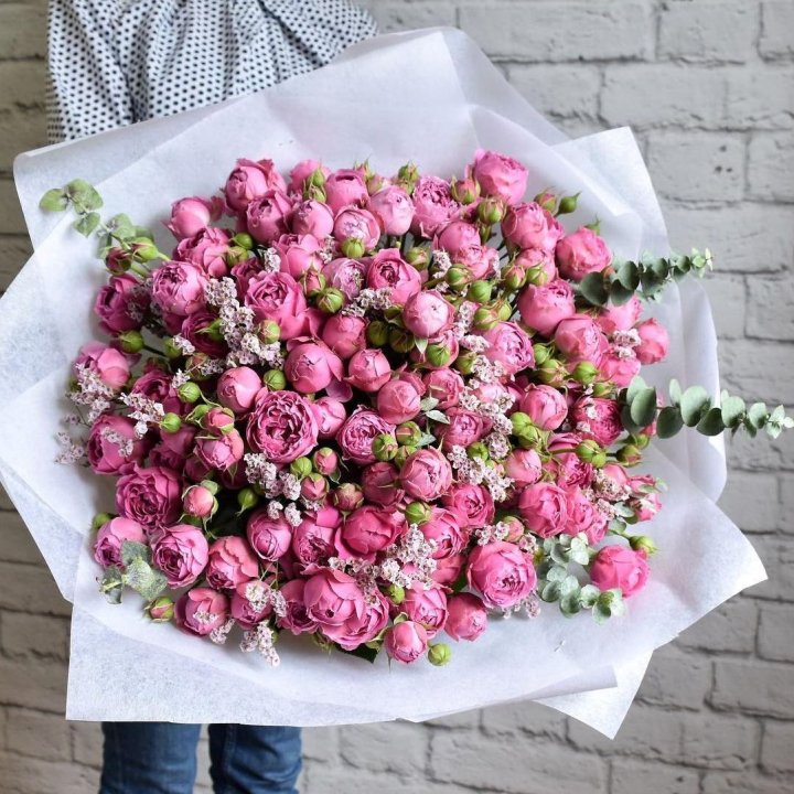 51 кустовая роза в Симферополи