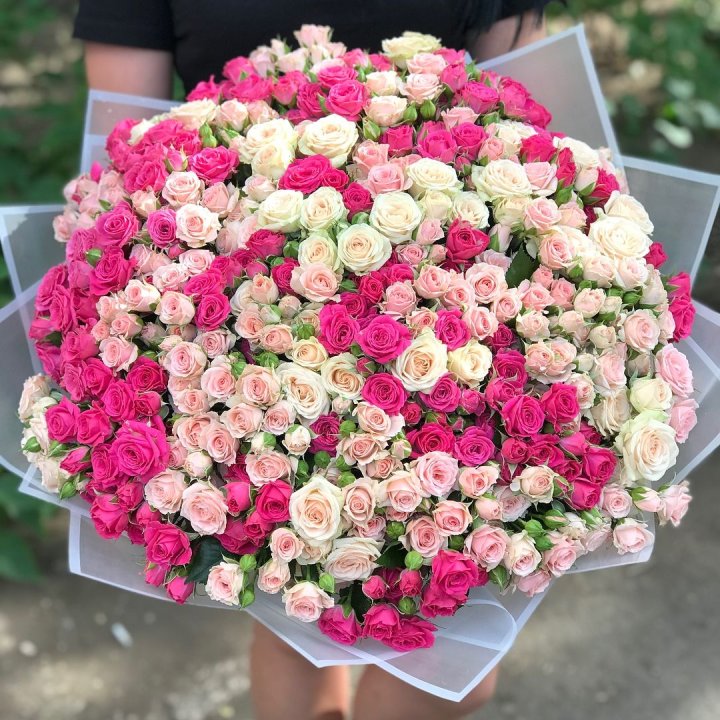 101 кустовая роза в Симферополи