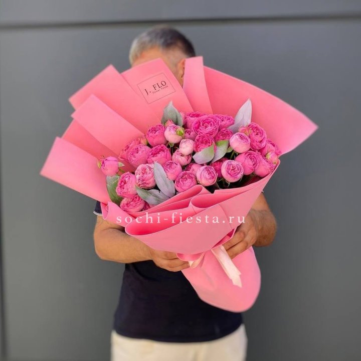 Пионовидные розы баблс №2 в Симферополи