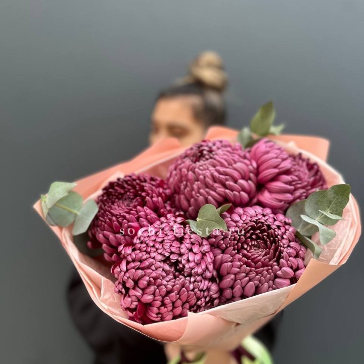 Хризантемы  Бигуди  в Симферополи