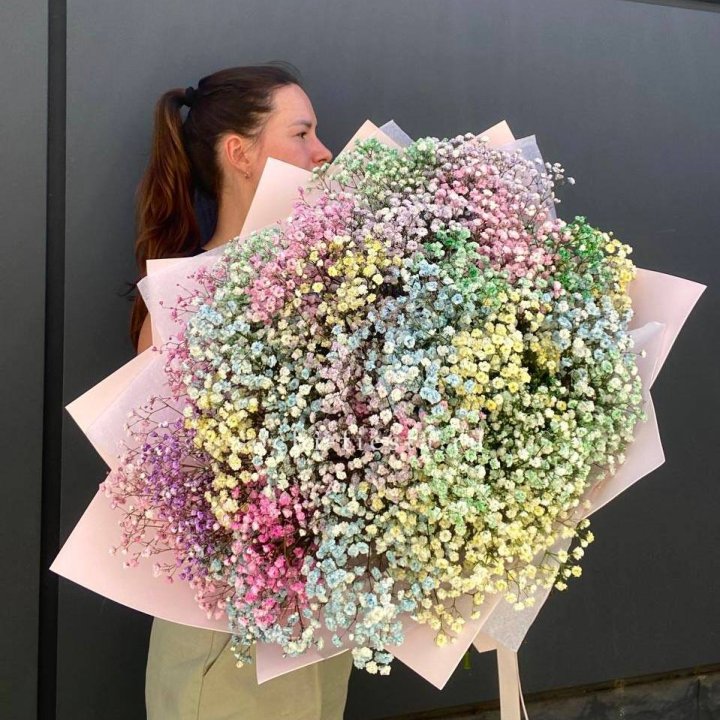 Пышный букет из гипсофил  в Симферополи