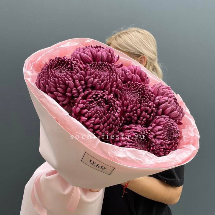 9 хризантем бигуди в Симферополи