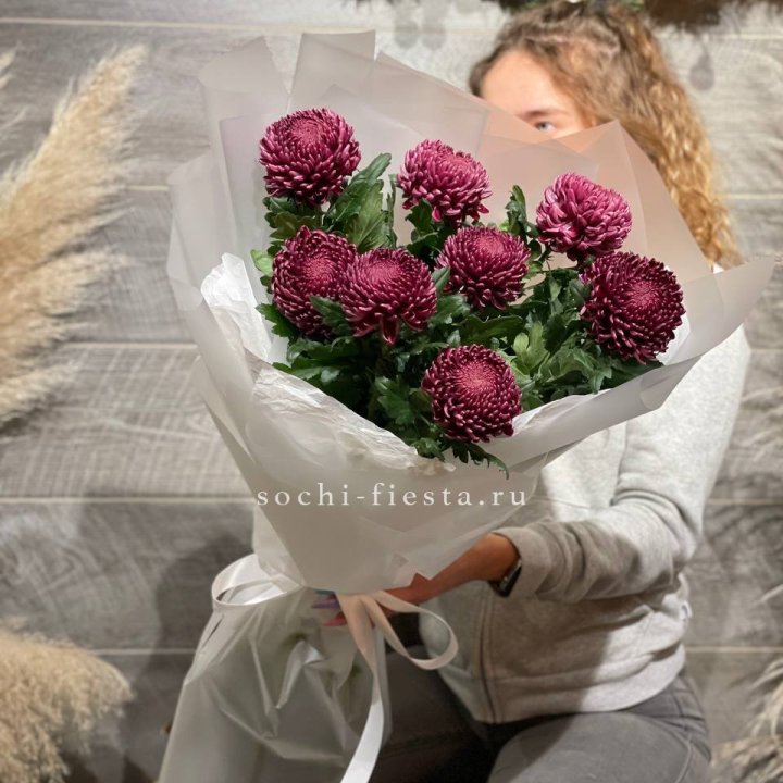 Хризантемы Бигуди в Симферополи