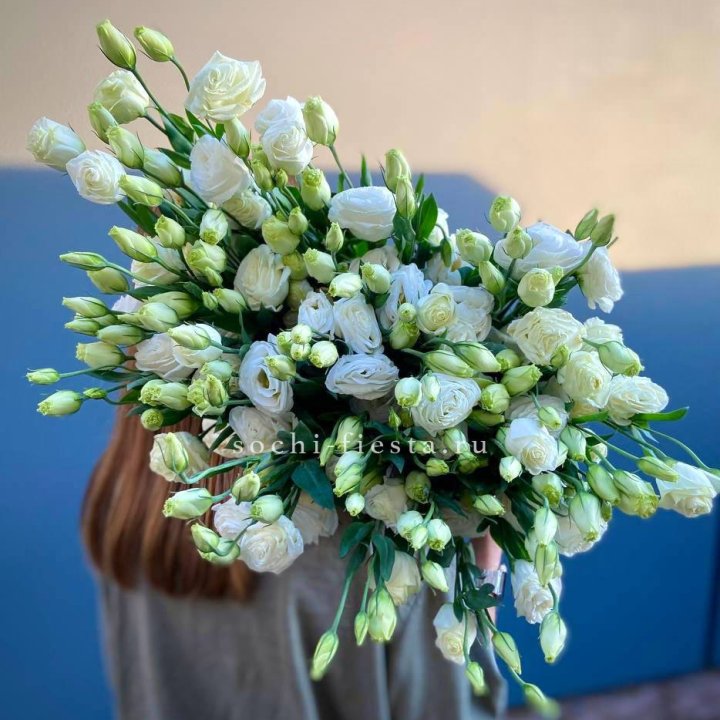 Охапка эустомы в Симферополи