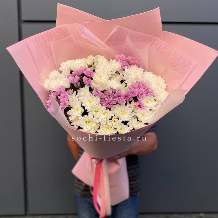  Букет хризантем- гигант  в Симферополи