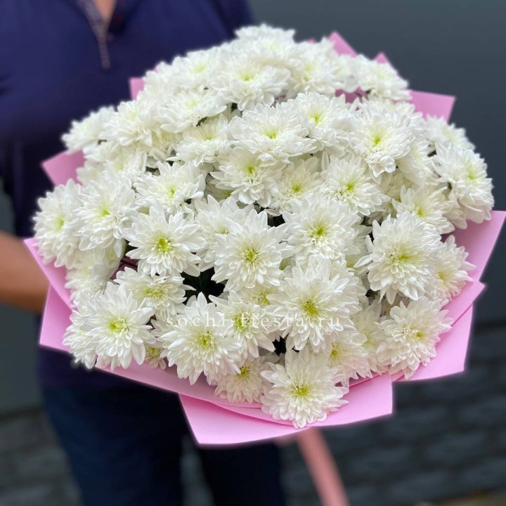  Букет 15 хризантем  в Симферополи