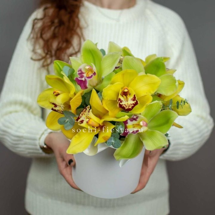 Бокс с орхидей №1 в Симферополи