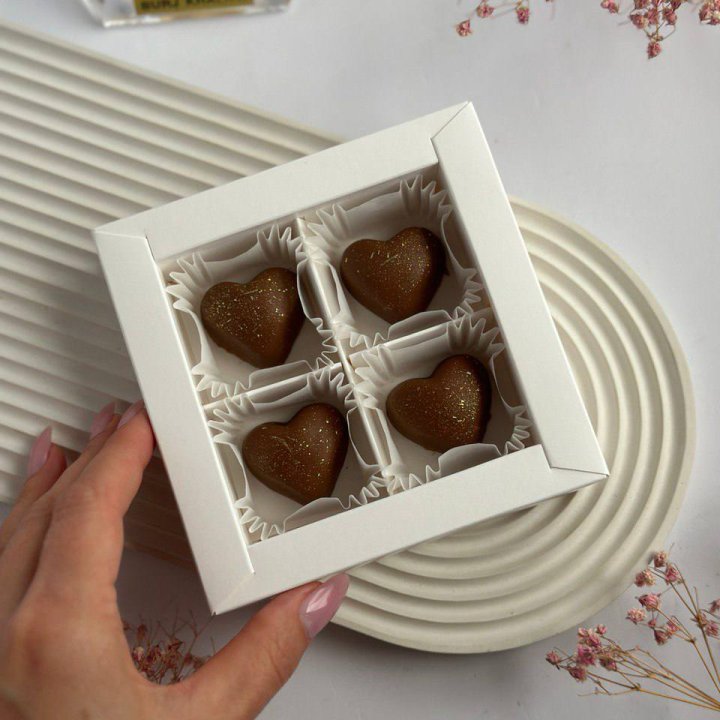 Бельгийский шоколад сердца в Симферополи