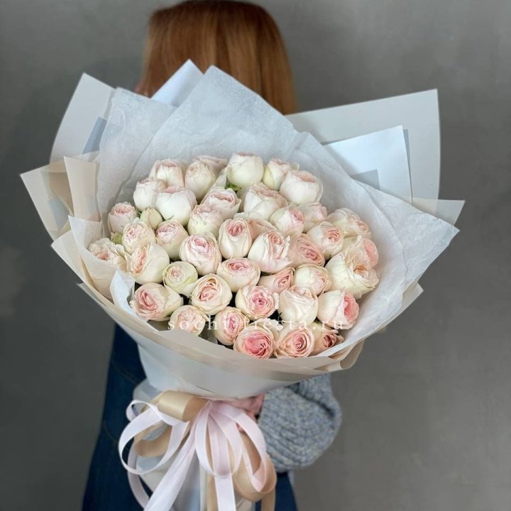 Букет пионовидных роз Пур лав в Симферополи