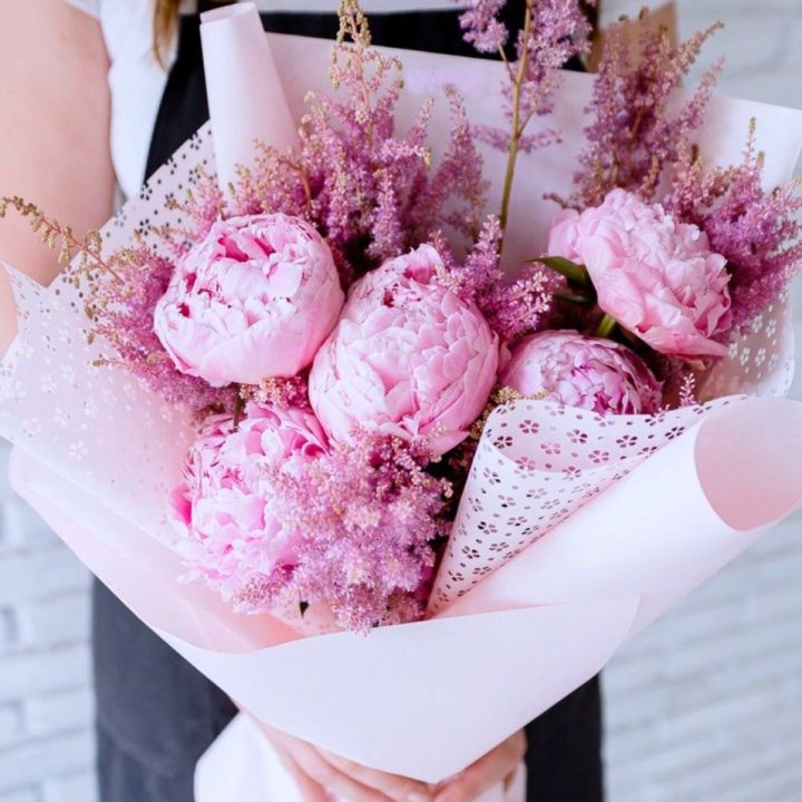 Букет пионов "Мелиса" в Симферополи