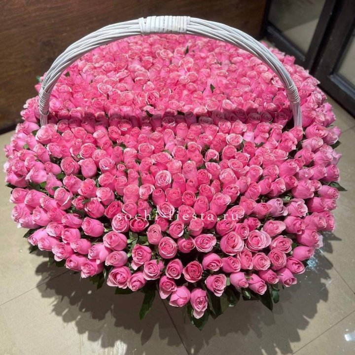 501 розовая роза в Симферополи