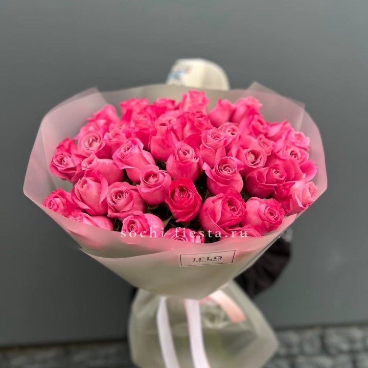 Роза малиновая в Симферополи