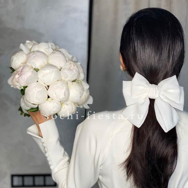 Свадебный букет пионов в Симферополи