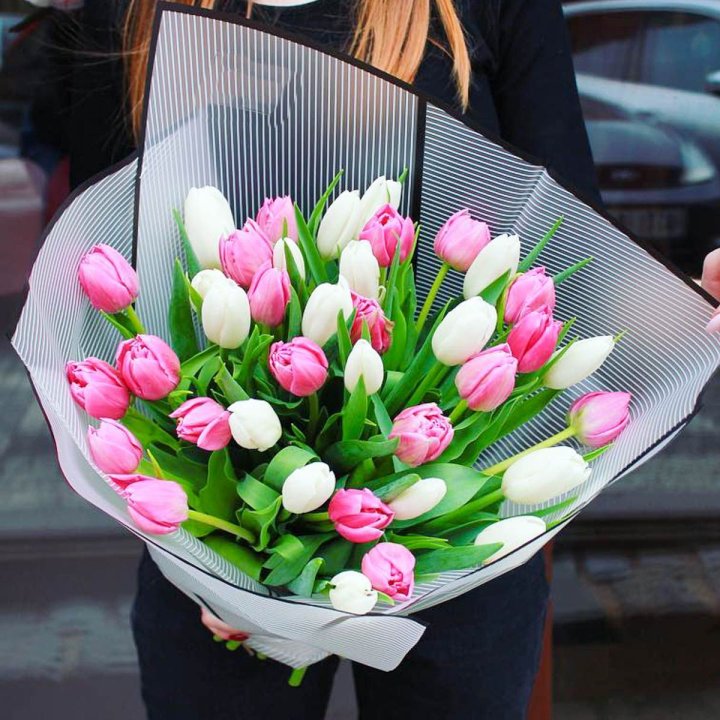 29 тюльпанов микс в Симферополи