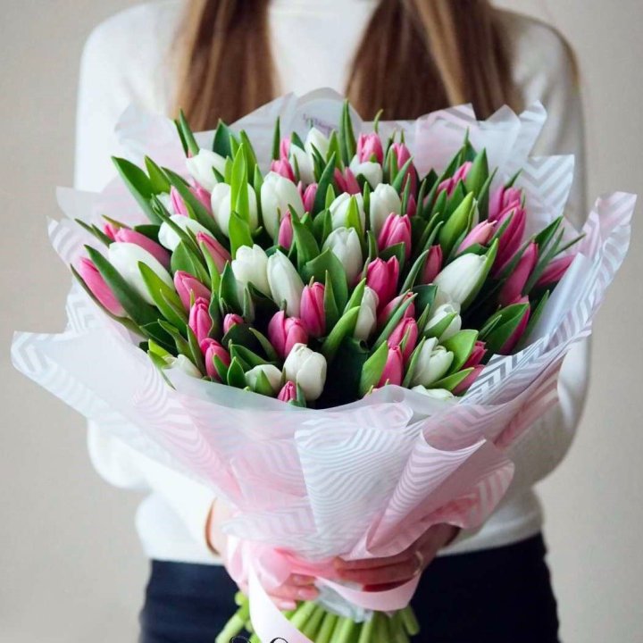 Букет тюльпанов "Лолита" в Симферополи